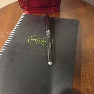 Rocketbook Black Smart Notebook with Black Pen